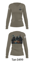 Emory S. Land 37884123 Women's Long Sleeve V-neck Shirt - 73