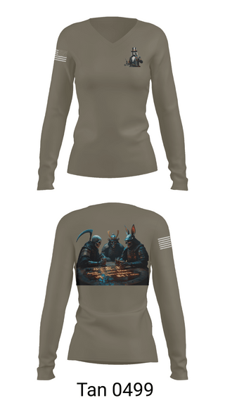 Womens Long Sleeve Vneck Shirt, Emory S. Land, , Teamtime, Team time, sublimation, custom sports apparel, team uniforms, spirit wear, spiritwear, sports uniforms, custom shirts, team store, custom team store, fundraiser sports, apparel fundraiser