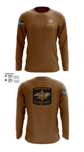Long Sleeve Performance Shirt, DCSO 2nd Squad, Police, Teamtime, Team time, sublimation, custom sports apparel, team uniforms, spirit wear, spiritwear, sports uniforms, custom shirts, team store, custom team store, fundraiser sports, apparel fundraiser