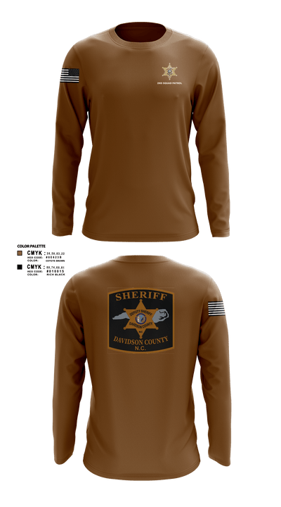 DCSO 2nd Squad 88139355 Long Sleeve Performance Shirt 101