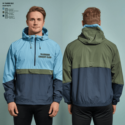 Warriors Cricket club 47422936 Windbreaker - 2