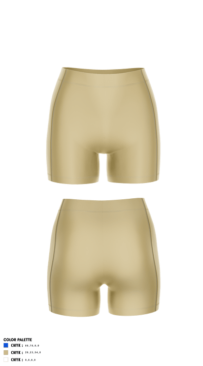 Bradwell Institute Volleyball 8244530 Women's Shorts - 16
