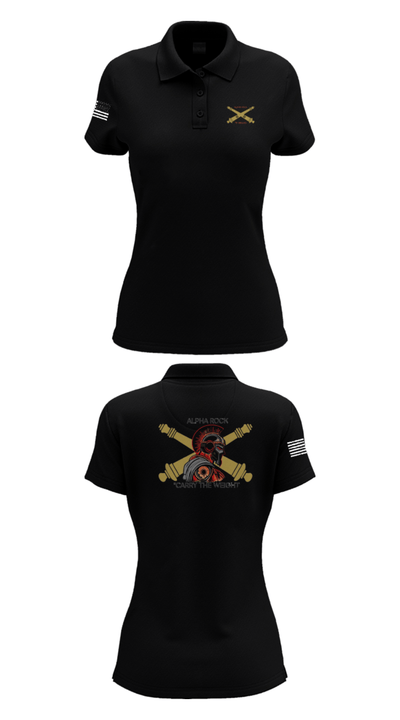 ALPHA ROCK 20137343 Women's Short Sleeve Performance Polo  - 35