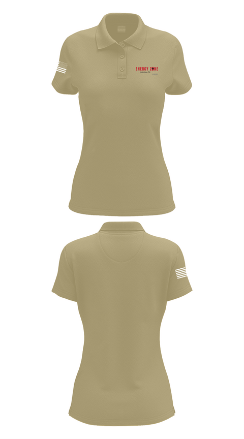 Womens Short Sleeve Performance Polo, Energy Zone, , Teamtime, Team time, sublimation, custom sports apparel, team uniforms, spirit wear, spiritwear, sports uniforms, custom shirts, team store, custom team store, fundraiser sports, apparel fundraiser