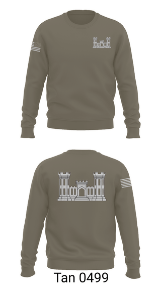 Crew Neck Sweatshirt, 250TH ENGINEERING COMPANY, National Guard, Teamtime, Team time, sublimation, custom sports apparel, team uniforms, spirit wear, spiritwear, sports uniforms, custom shirts, team store, custom team store, fundraiser sports, apparel fundraiser