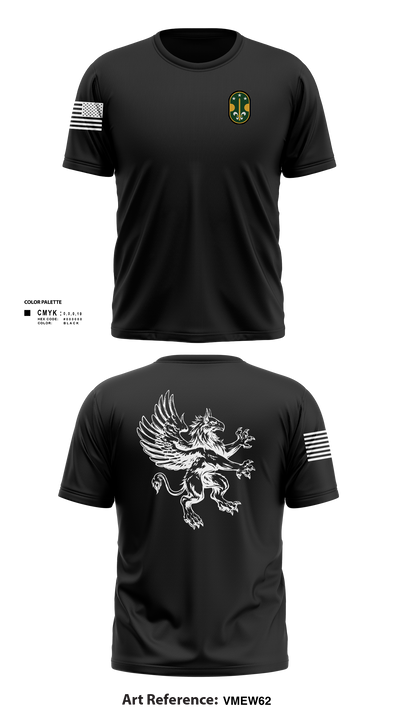 3rd Platoon Gryphons 20290567 Short Sleeve Performance Shirt - 1
