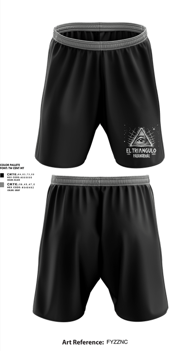 El Trío Paranormal 31784889 Athletic Shorts With Pockets - 1
