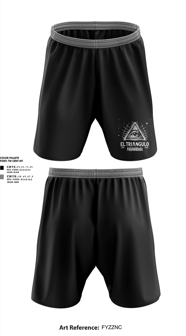 Athletic Shorts With Pockets, El Trío Paranormal, , Teamtime, Team time, sublimation, custom sports apparel, team uniforms, spirit wear, spiritwear, sports uniforms, custom shirts, team store, custom team store, fundraiser sports, apparel fundraiser