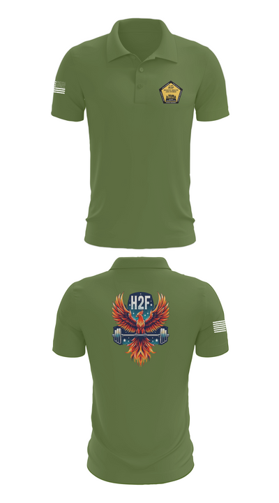 Phoenix H2F 94523826 Short Sleeve Performance Polo - 47