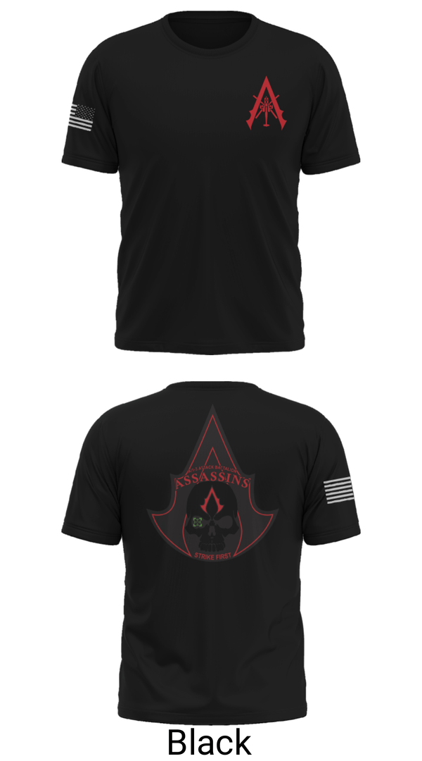 Short Sleeve Performance Shirt, A Co. 1-3 AB, Army, Teamtime, Team time, sublimation, custom sports apparel, team uniforms, spirit wear, spiritwear, sports uniforms, custom shirts, team store, custom team store, fundraiser sports, apparel fundraiser