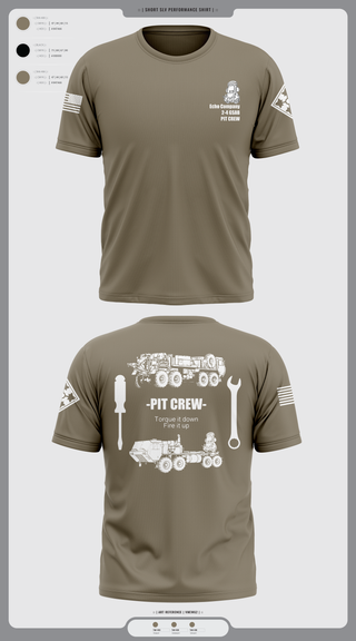 Old School Cotton Feel Shirt, Mx Plt E. Co 2-4 GSAB, Army, Teamtime, Team time, sublimation, custom sports apparel, team uniforms, spirit wear, spiritwear, sports uniforms, custom shirts, team store, custom team store, fundraiser sports, apparel fundraiser