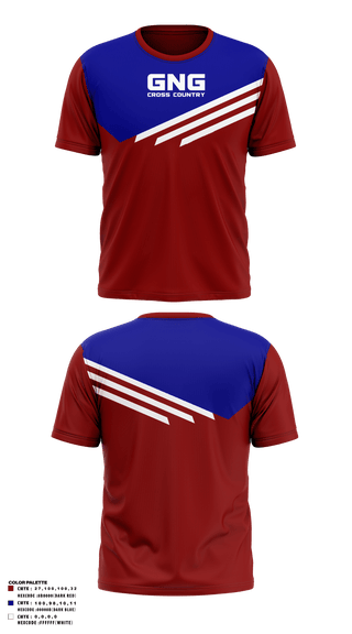 Short Sleeve Performance Shirt, GNG CROSS COUNTRY, Cross Country, Teamtime, Team time, sublimation, custom sports apparel, team uniforms, spirit wear, spiritwear, sports uniforms, custom shirts, team store, custom team store, fundraiser sports, apparel fundraiser