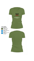 Oklahoma Union Senior High School Cheer 23375182 Women's Short Sleeve V-neck Shirt - 20