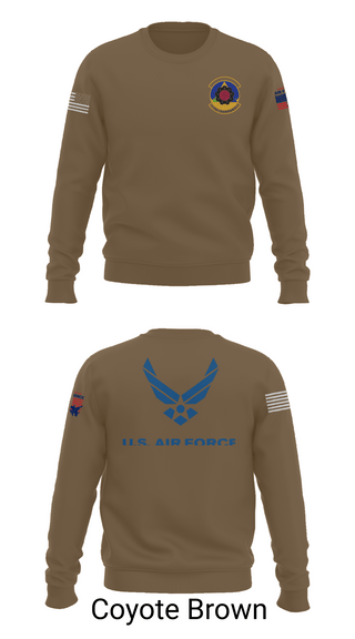 Crew Neck Sweatshirt, 4th Component Maintenance Squadron, , Teamtime, Team time, sublimation, custom sports apparel, team uniforms, spirit wear, spiritwear, sports uniforms, custom shirts, team store, custom team store, fundraiser sports, apparel fundraiser