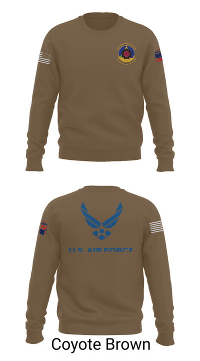 4th Component Maintenance Squadron 36168944 Crew Neck Sweatshirt - 5