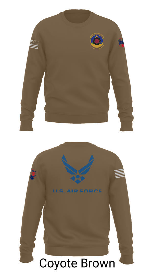 Crew Neck Sweatshirt, 4th Component Maintenance Squadron, , Teamtime, Team time, sublimation, custom sports apparel, team uniforms, spirit wear, spiritwear, sports uniforms, custom shirts, team store, custom team store, fundraiser sports, apparel fundraiser