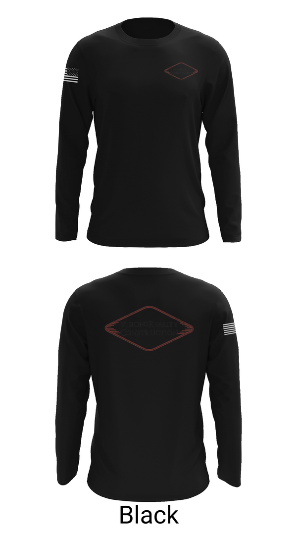 Long Sleeve Performance Shirt, Vision2Reality, , Teamtime, Team time, sublimation, custom sports apparel, team uniforms, spirit wear, spiritwear, sports uniforms, custom shirts, team store, custom team store, fundraiser sports, apparel fundraiser