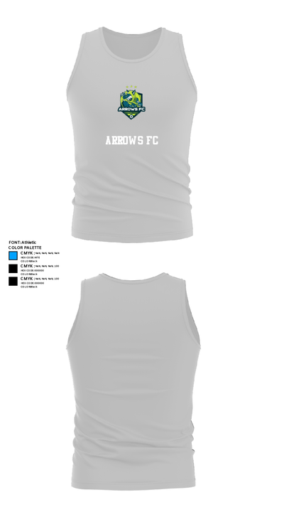 ARROWS FC 7223144 Tank Top - 13