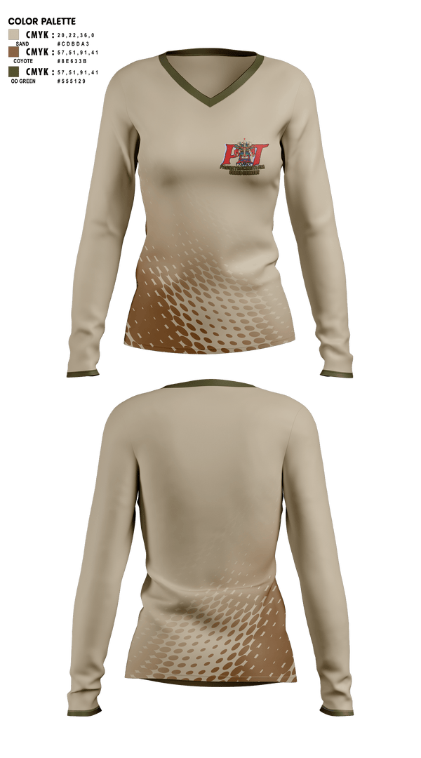 Womens Long Sleeve Vneck Shirt 1, Richard, Cross Country, Teamtime, Team time, sublimation, custom sports apparel, team uniforms, spirit wear, spiritwear, sports uniforms, custom shirts, team store, custom team store, fundraiser sports, apparel fundraiser