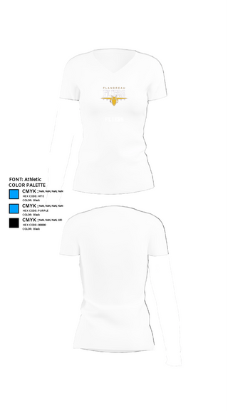 Women's Short Sleeve Vneck Shirt, Fliers, Baseball, Teamtime, Team time, sublimation, custom sports apparel, team uniforms, spirit wear, spiritwear, sports uniforms, custom shirts, team store, custom team store, fundraiser sports, apparel fundraiser