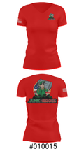 Junk Heroes 27502871 Women's Short Sleeve V-neck Shirt - 21
