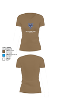 Lawrence Woodmere Academy Volleyball 16903798 Women's Short Sleeve V-neck Shirt - 2