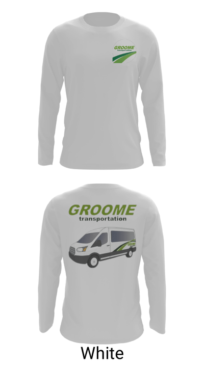 Groome Transportation 25509657 Long Sleeve Performance Shirt - 7