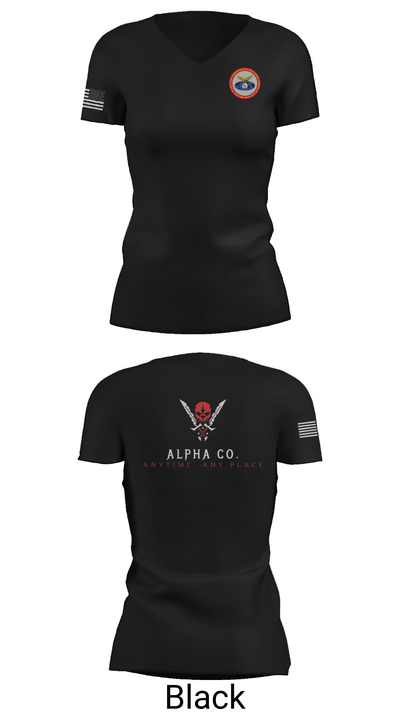 FAST 38169751 Women's Short Sleeve V-neck Shirt - 28