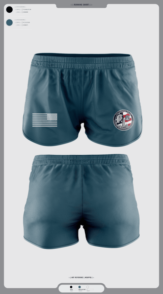 Womens Shorts, Philadelphia Police Counter Terrorism Operations, Police, Teamtime, Team time, sublimation, custom sports apparel, team uniforms, spirit wear, spiritwear, sports uniforms, custom shirts, team store, custom team store, fundraiser sports, apparel fundraiser