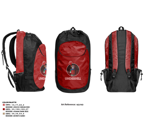 Gear Bag, Underhill, Baseball, Teamtime, Team time, sublimation, custom sports apparel, team uniforms, spirit wear, spiritwear, sports uniforms, custom shirts, team store, custom team store, fundraiser sports, apparel fundraiser