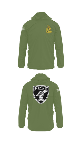 Windbreaker, 1-200 Infantry, National Guard, Teamtime, Team time, sublimation, custom sports apparel, team uniforms, spirit wear, spiritwear, sports uniforms, custom shirts, team store, custom team store, fundraiser sports, apparel fundraiser