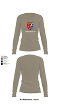 Fernmeldebataillon 4 95457693 Women's Long Sleeve V-neck Shirt - 62