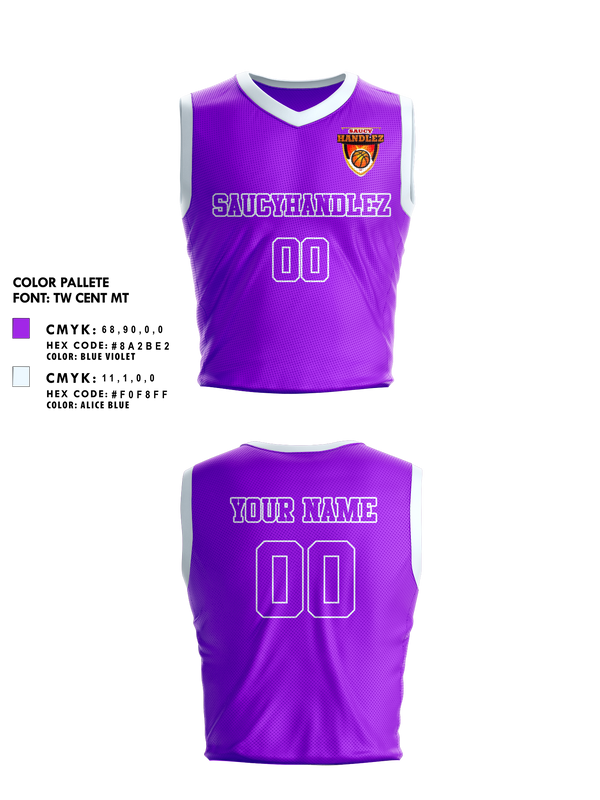 Mens Basketball Jersey, Saucyhandlez, Men's Basketball, Teamtime, Team time, sublimation, custom sports apparel, team uniforms, spirit wear, spiritwear, sports uniforms, custom shirts, team store, custom team store, fundraiser sports, apparel fundraiser