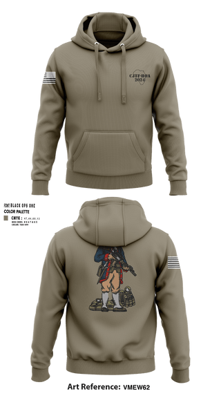 Hoodie, Aco 1-111, Army, Teamtime, Team time, sublimation, custom sports apparel, team uniforms, spirit wear, spiritwear, sports uniforms, custom shirts, team store, custom team store, fundraiser sports, apparel fundraiser