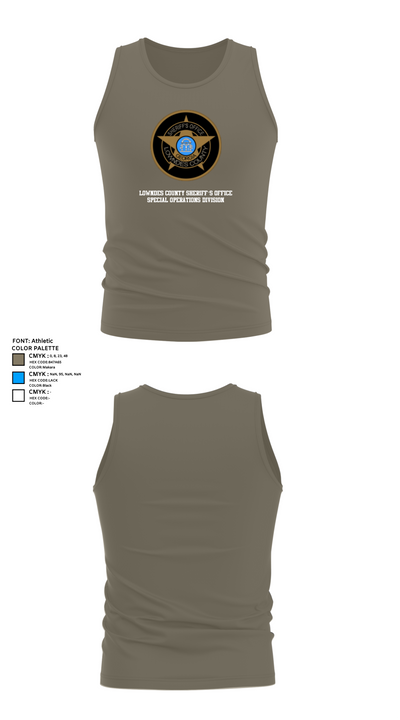Lowndes County Sheriff’s Office Special Operations Division 52350448 Tank Top - 75