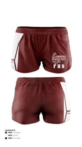 Womens Shorts, Harding High School Cross Country, Cross Country, Teamtime, Team time, sublimation, custom sports apparel, team uniforms, spirit wear, spiritwear, sports uniforms, custom shirts, team store, custom team store, fundraiser sports, apparel fundraiser