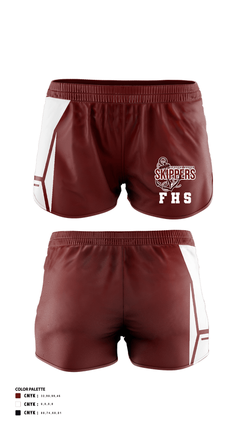 Womens Shorts, Harding High School Cross Country, Cross Country, Teamtime, Team time, sublimation, custom sports apparel, team uniforms, spirit wear, spiritwear, sports uniforms, custom shirts, team store, custom team store, fundraiser sports, apparel fundraiser