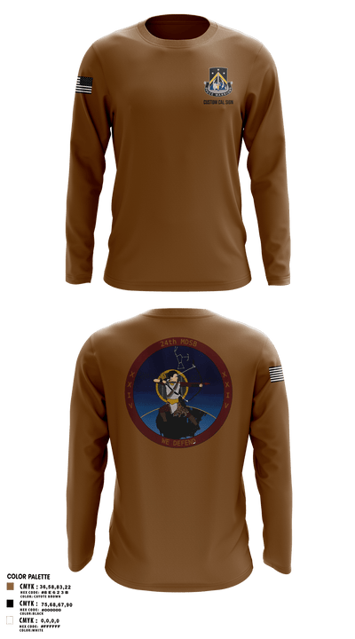 24th MDSB 11455369 Long Sleeve Performance Shirt 108