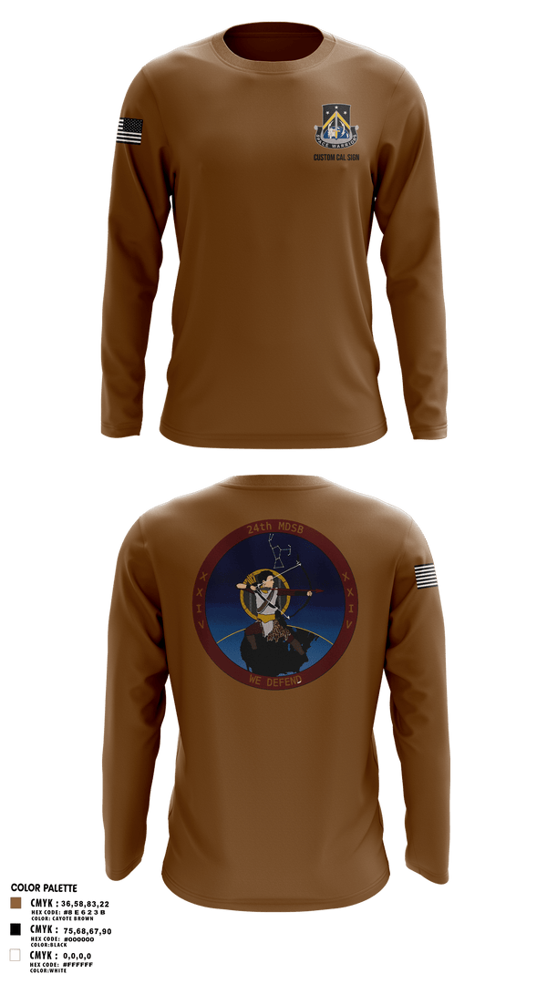 Long Sleeve Performance Shirt, 24th MDSB, , Teamtime, Team time, sublimation, custom sports apparel, team uniforms, spirit wear, spiritwear, sports uniforms, custom shirts, team store, custom team store, fundraiser sports, apparel fundraiser