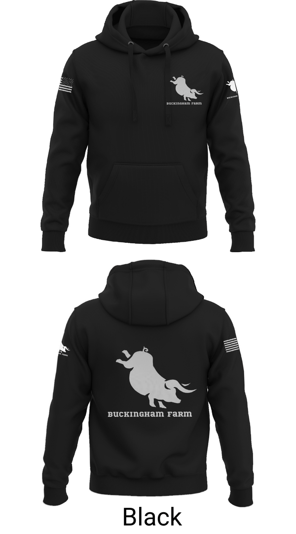 Hoodie, Buckingham Farm, , Teamtime, Team time, sublimation, custom sports apparel, team uniforms, spirit wear, spiritwear, sports uniforms, custom shirts, team store, custom team store, fundraiser sports, apparel fundraiser
