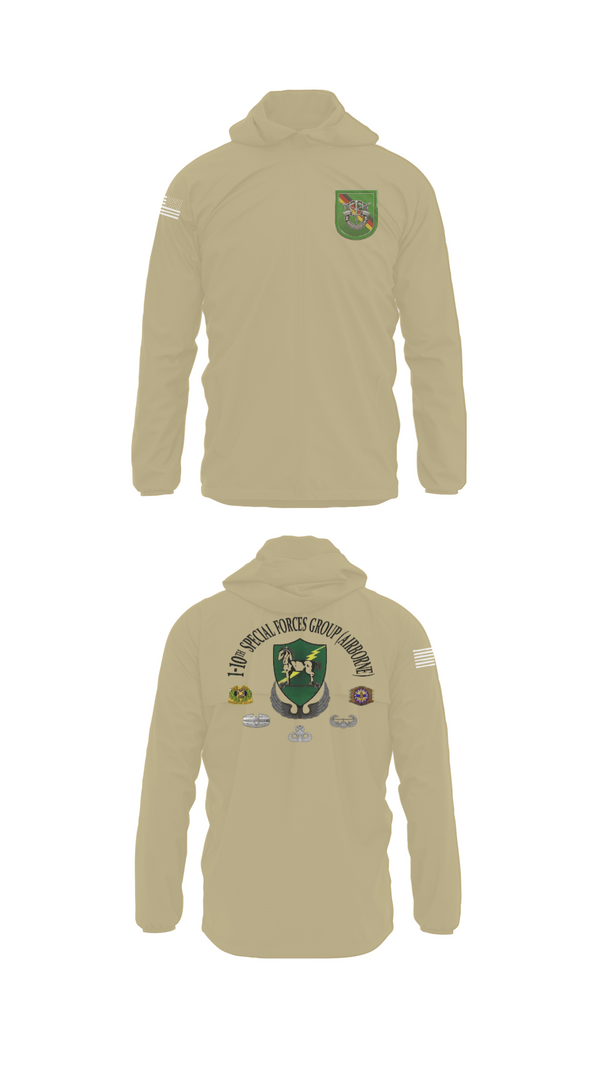 Windbreaker, 1-10 SFG FSC, Army, Teamtime, Team time, sublimation, custom sports apparel, team uniforms, spirit wear, spiritwear, sports uniforms, custom shirts, team store, custom team store, fundraiser sports, apparel fundraiser
