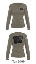 Guilherme 72458946 Women's Long Sleeve V-neck Shirt - 77