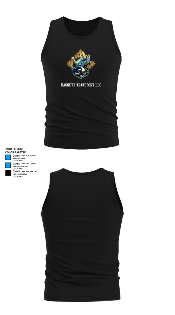 Tank Top, Baskett Transport LLC, , Teamtime, Team time, sublimation, custom sports apparel, team uniforms, spirit wear, spiritwear, sports uniforms, custom shirts, team store, custom team store, fundraiser sports, apparel fundraiser