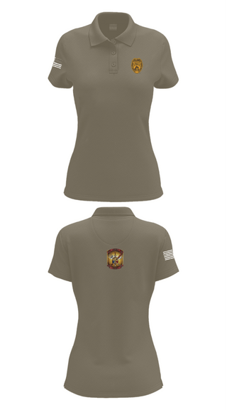 Women's Short Sleeve Performance Polo, 4th Law Enforcement Battalion Bravo Company, Marines, Teamtime, Team time, sublimation, custom sports apparel, team uniforms, spirit wear, spiritwear, sports uniforms, custom shirts, team store, custom team store, fundraiser sports, apparel fundraiser