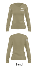 365 CEC-I 80345434 Women's Long Sleeve V-neck Shirt - 97