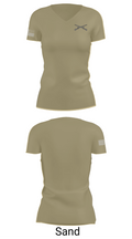 C-CO 1-178 INF 96532163 Women's Short Sleeve V-neck Shirt - 88