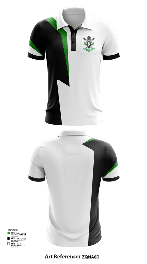 Short Sleeve Performance Polo, Kentwood Conks, Women's Soccer, Teamtime, Team time, sublimation, custom sports apparel, team uniforms, spirit wear, spiritwear, sports uniforms, custom shirts, team store, custom team store, fundraiser sports, apparel fundraiser