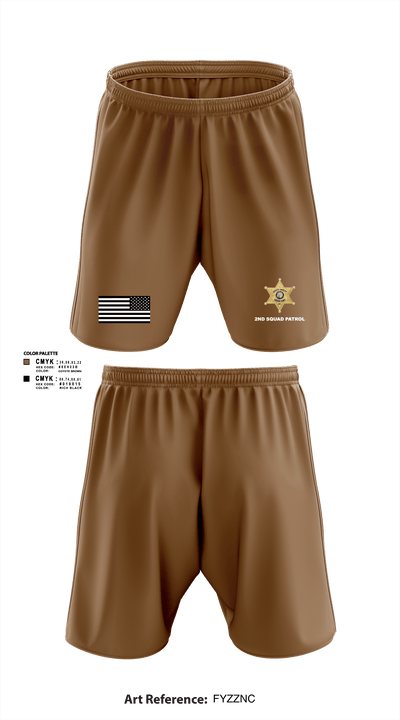 DCSO 2nd Squad 88139355 Athletic Shorts With Pockets - 101