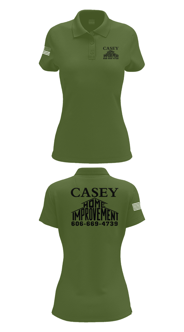 Womens Short Sleeve Performance Polo, Casey home improvement, , Teamtime, Team time, sublimation, custom sports apparel, team uniforms, spirit wear, spiritwear, sports uniforms, custom shirts, team store, custom team store, fundraiser sports, apparel fundraiser