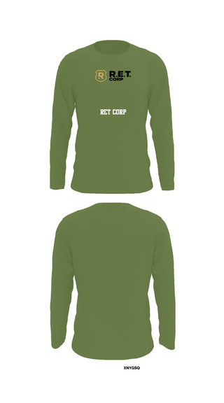 Long Sleeve Performance Shirt, RET CORP, Police, Teamtime, Team time, sublimation, custom sports apparel, team uniforms, spirit wear, spiritwear, sports uniforms, custom shirts, team store, custom team store, fundraiser sports, apparel fundraiser